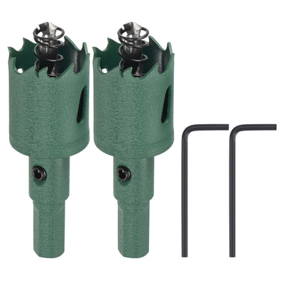 Harfington Bi-Metal Hole Saw High Speed Steel Cutter for Metal Wood PVC Drilling