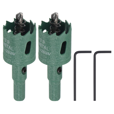 Harfington Bi-Metal Hole Saw High Speed Steel Cutter for Metal Wood PVC Drilling