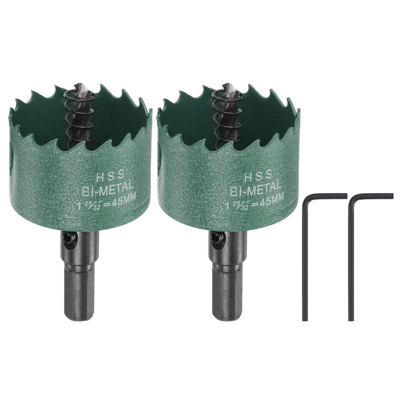 Harfington Bi-Metal Hole Saw High Speed Steel Cutter for Metal Wood PVC Cutting