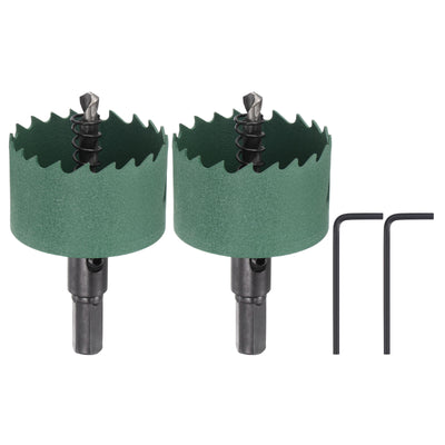 Harfington Bi-Metal Hole Saw High Speed Steel Cutter for Metal Wood PVC Cutting