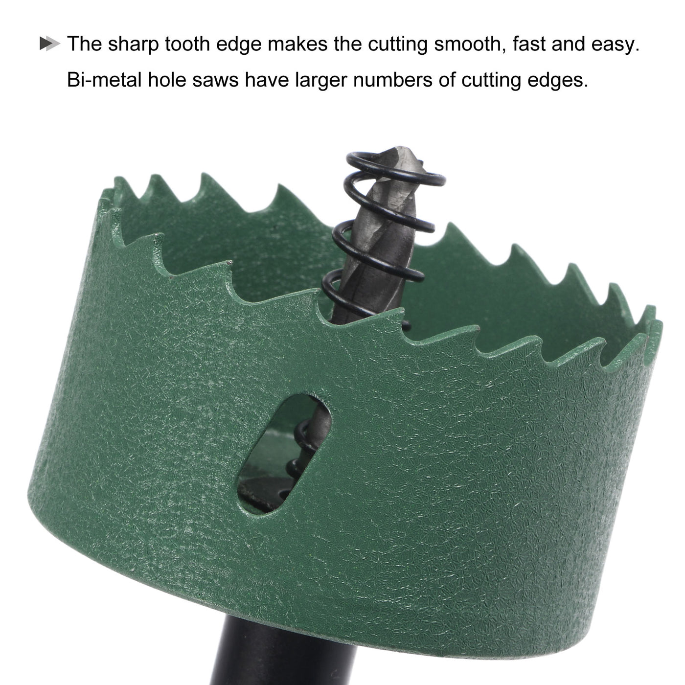 Harfington Bi-Metal Hole Saw High Speed Steel Cutter for Metal Wood PVC Cutting