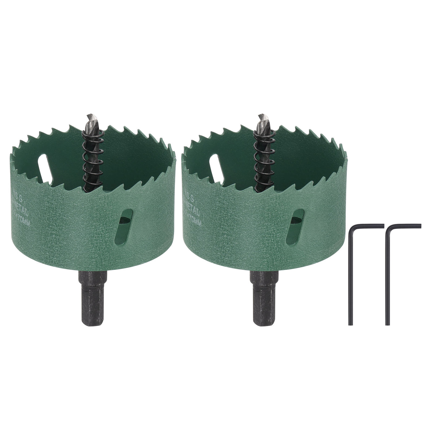 Harfington Bi-Metal Hole Saw High Speed Steel Cutter for Metal Wood PVC Cutting