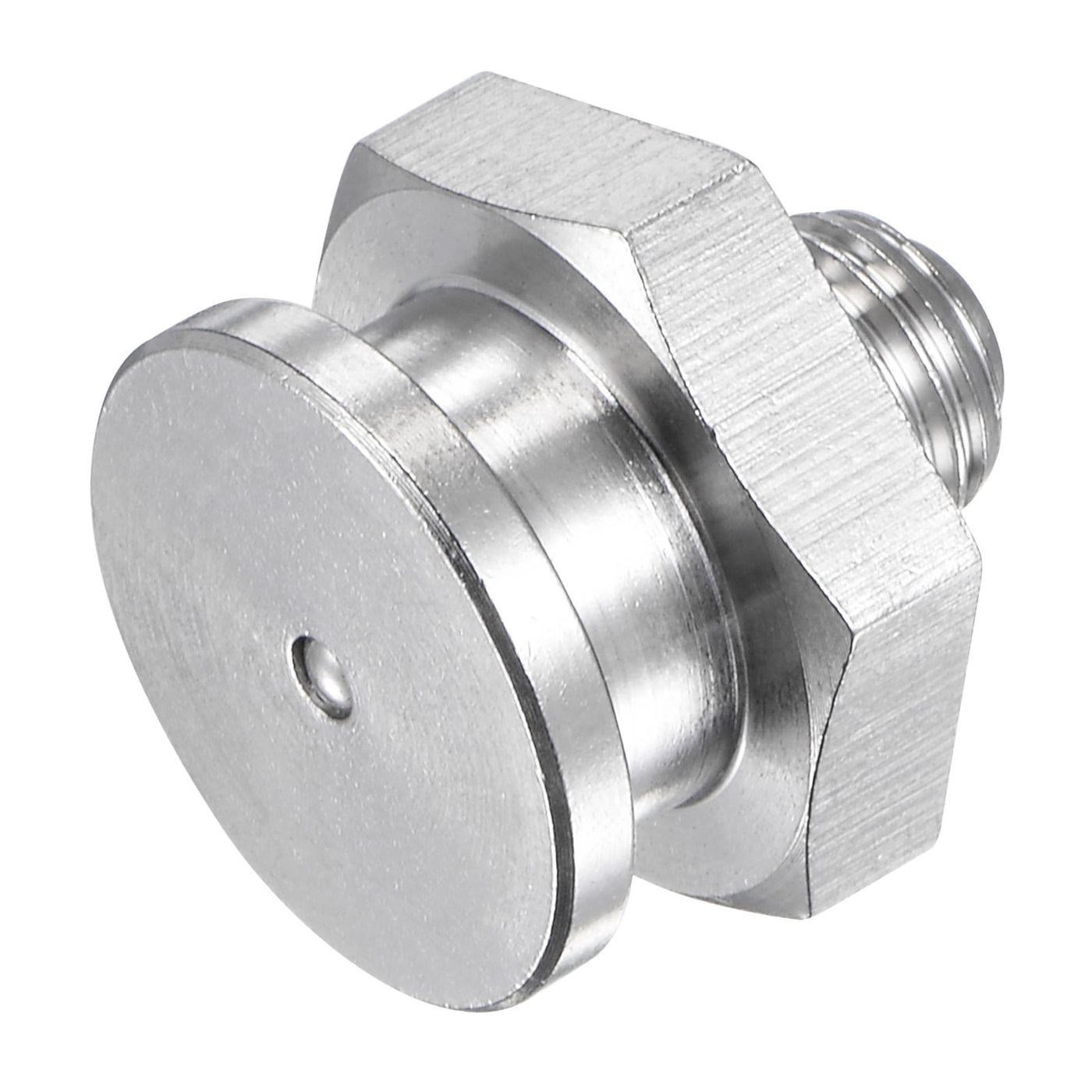 Harfington Push Button Grease Oil Cup M8x1 Male Thread 304 Stainless Steel Ball Oiler