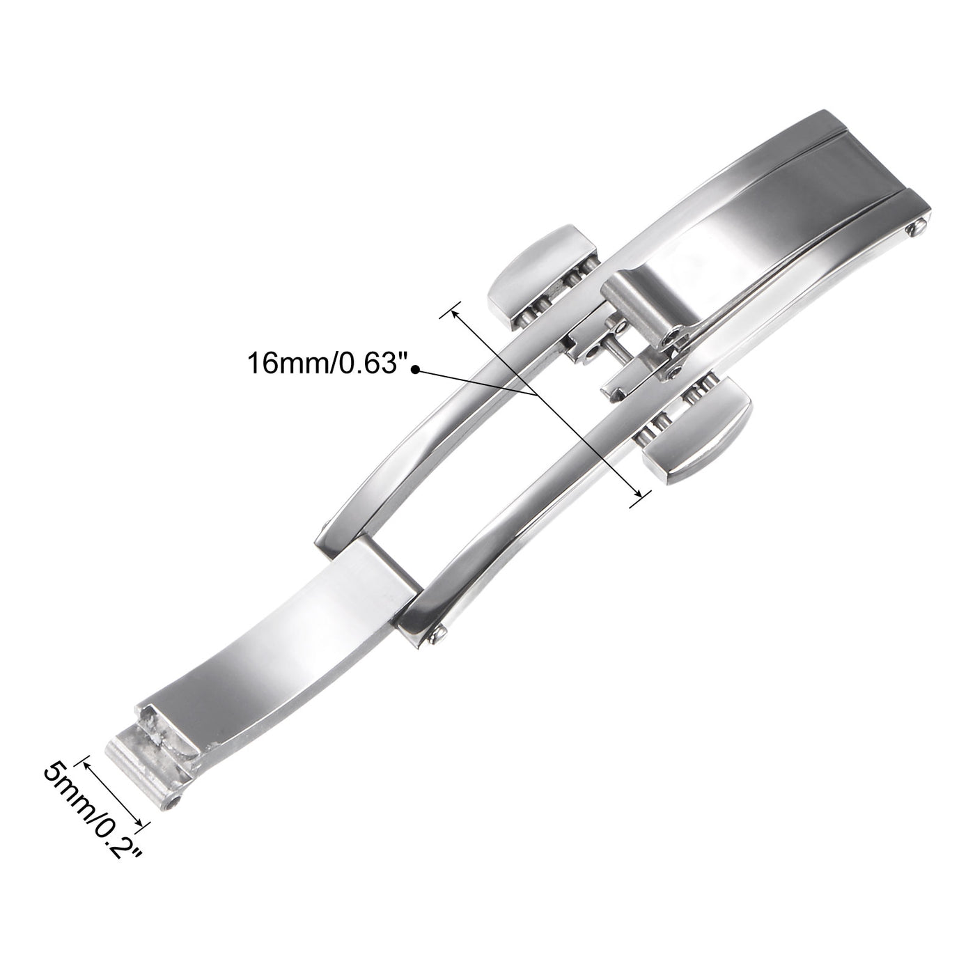 Harfington Folding Clasp Push Button Watch Band