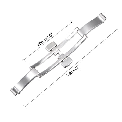 Harfington Folding Clasp Push Button Watch Band