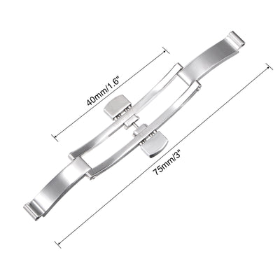 Harfington Folding Clasp Push Button Watch Band