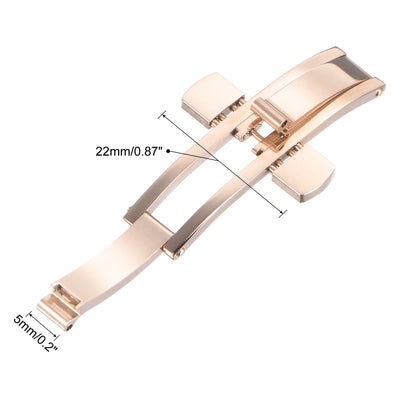 Harfington Folding Clasp Push Button Watch Band