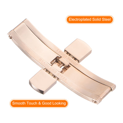 Harfington Folding Clasp Push Button Watch Band