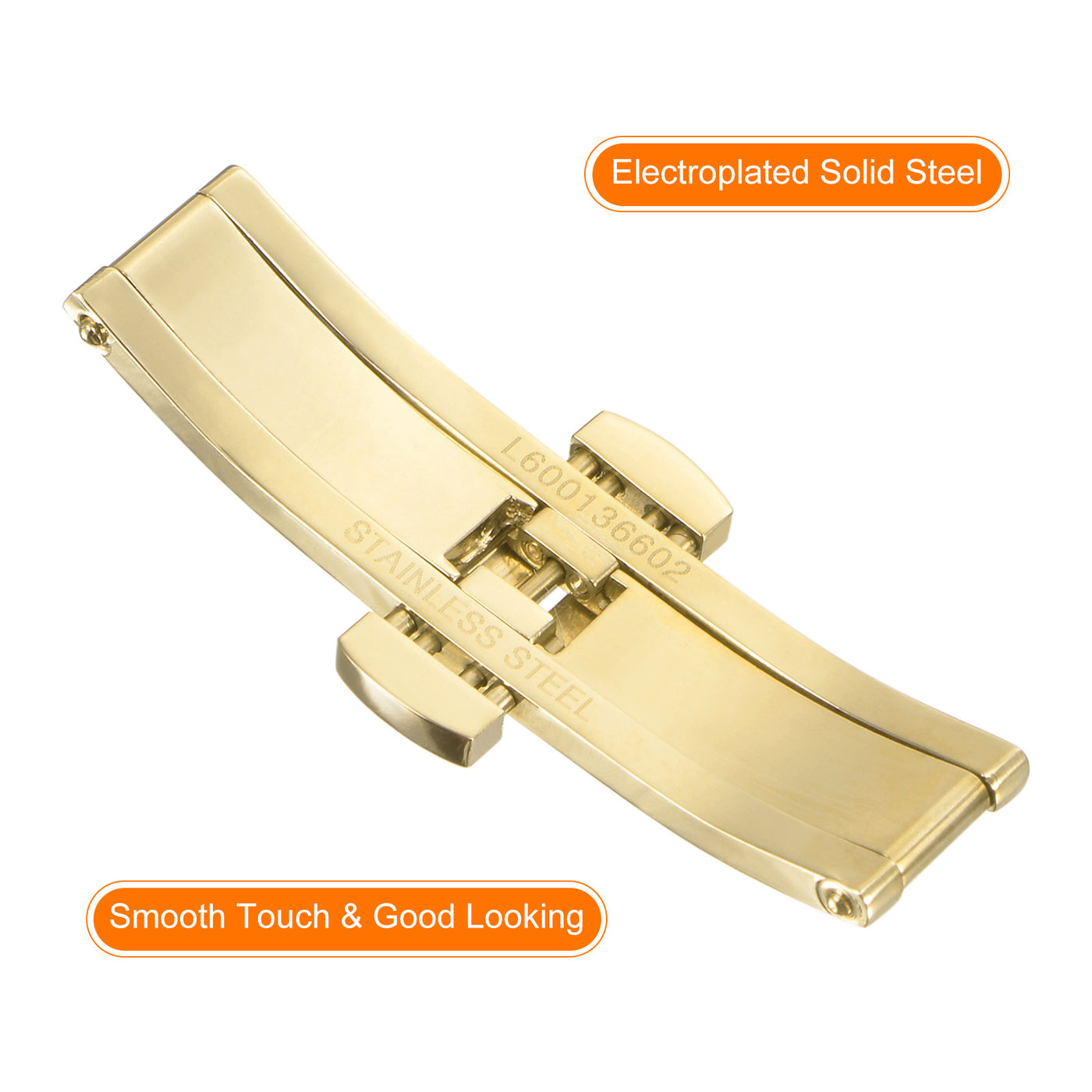 Harfington Folding Clasp Push Button Watch Band