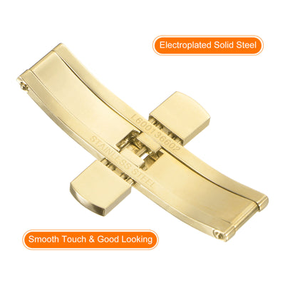 Harfington Folding Clasp Push Button Watch Band