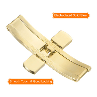 Harfington Folding Clasp Push Button Watch Band