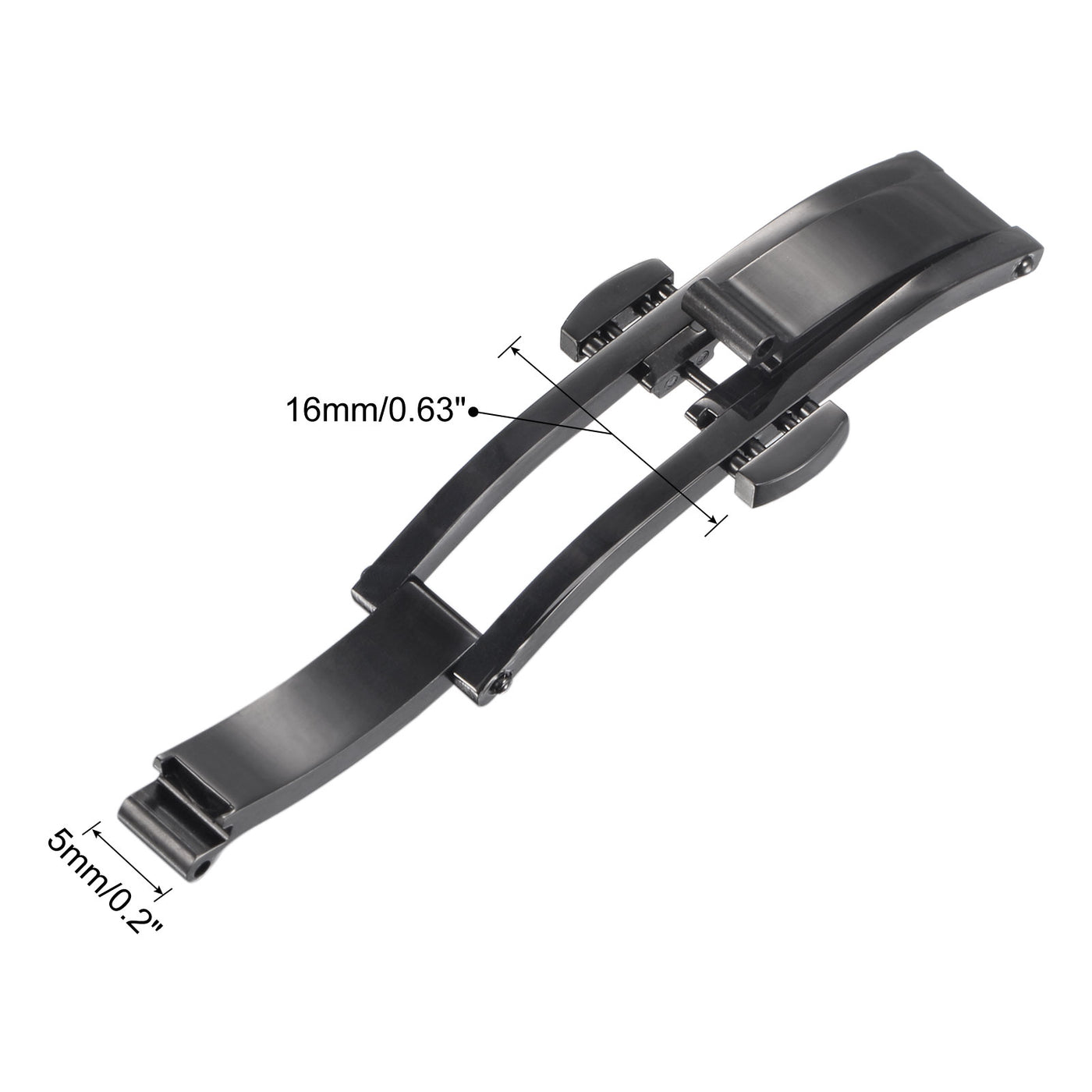 Harfington Folding Clasp Push Button Watch Band