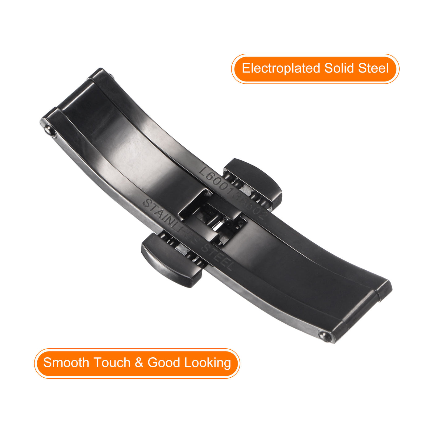 Harfington Folding Clasp Push Button Watch Band