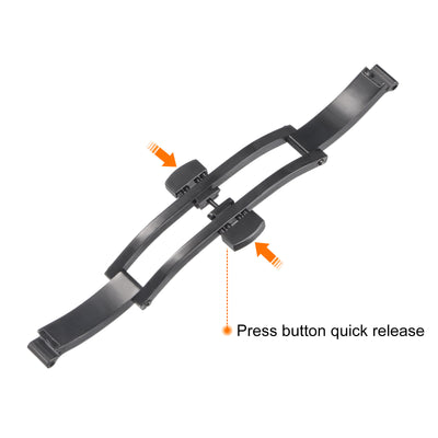 Harfington Folding Clasp Push Button Watch Band