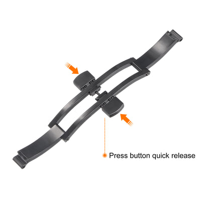 Harfington Folding Clasp Push Button Watch Band