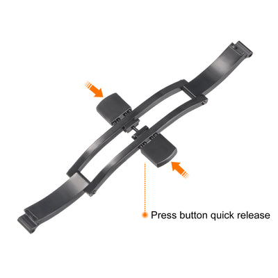 Harfington Folding Clasp Push Button Watch Band