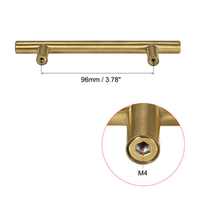 Harfington T Bar Pull Handle, Stainless Steel Cabinets Pull