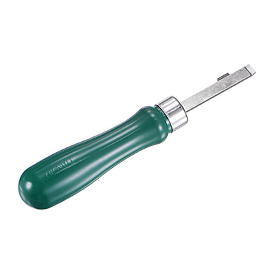 Harfington Watch Back Case Remover Tool, 6mm,7mm Width Pry Bar Aluminum Handle, Green