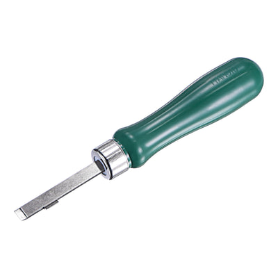 Harfington Watch Back Case Remover Tool, 6mm,7mm Width Pry Bar Aluminum Handle, Green