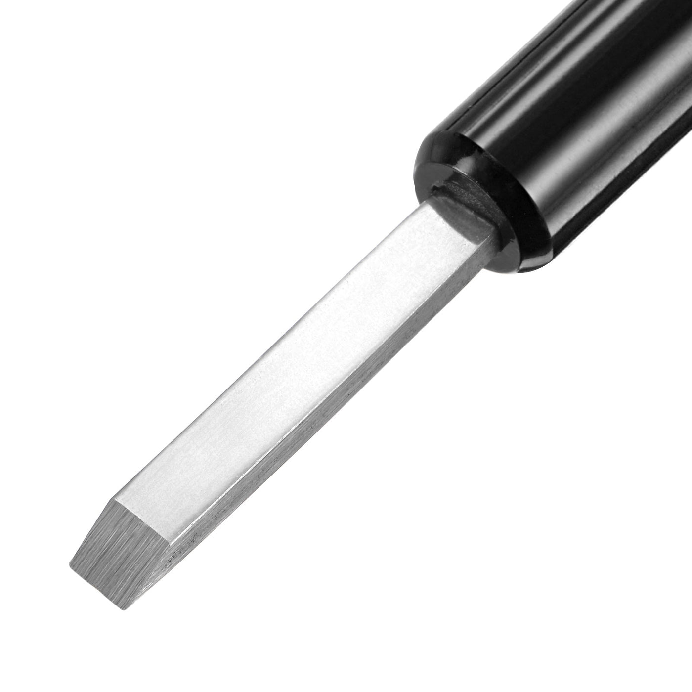 Harfington Watch Back Case Remover Tool, 6mm Width Pry Bar ABS Handle, Black