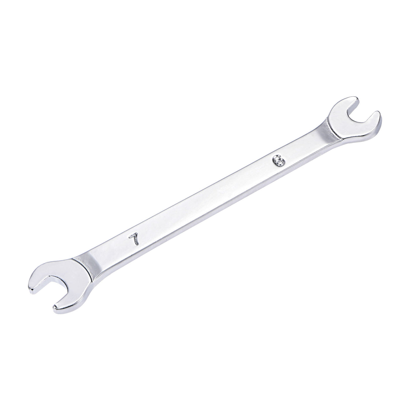 Harfington Thin Open End Wrench, Metric Chrome Plated High Carbon Steel