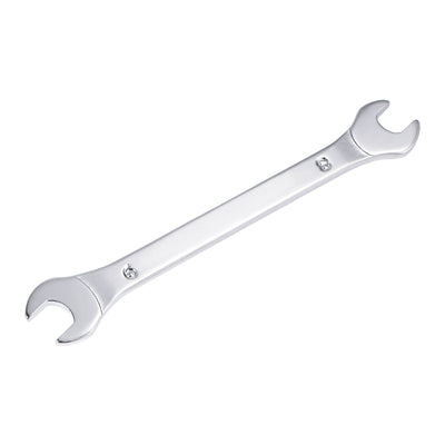 Harfington Thin Open End Wrench, Metric Chrome Plated High Carbon Steel