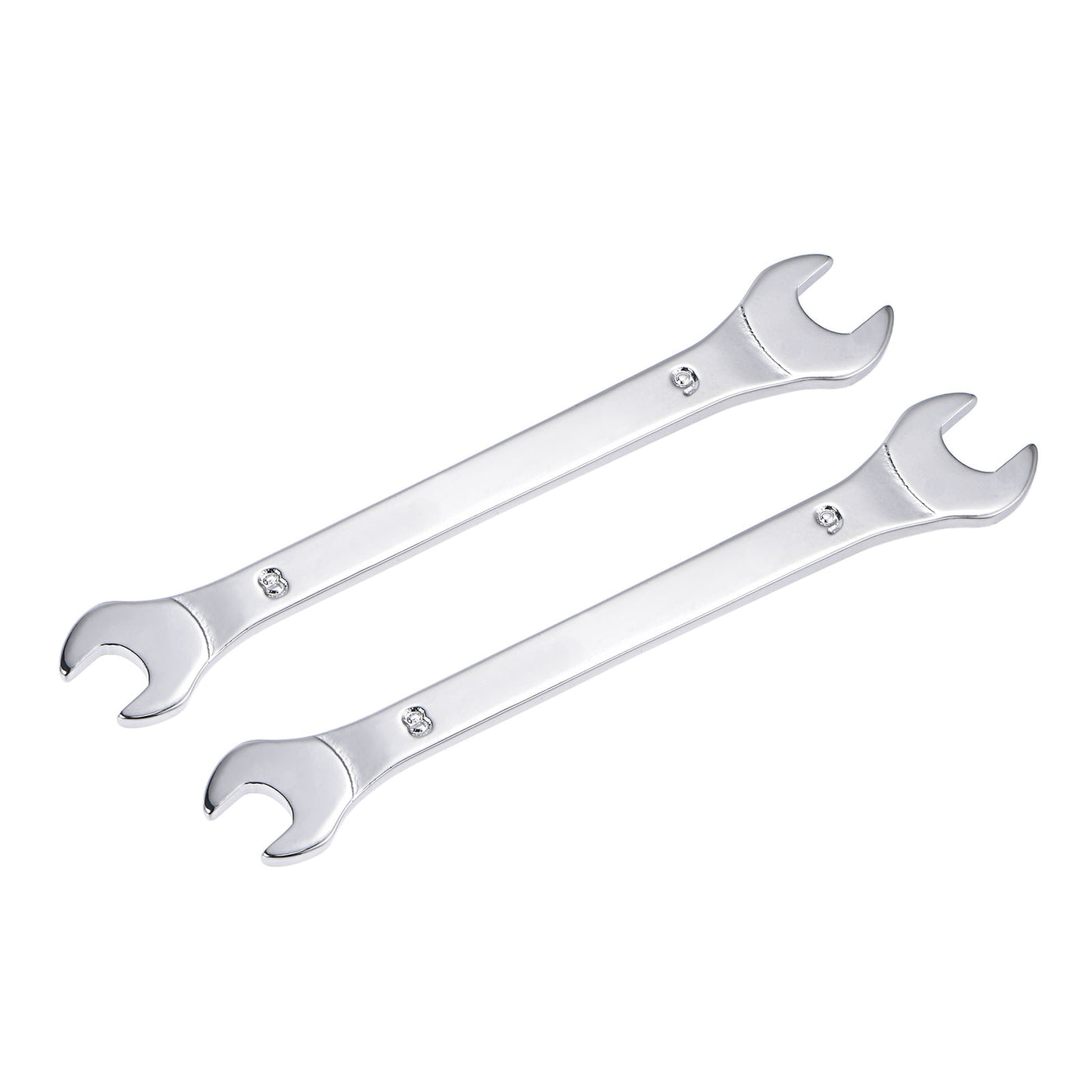 Harfington Thin Open End Wrench Metric Chrome Plated High Carbon Steel