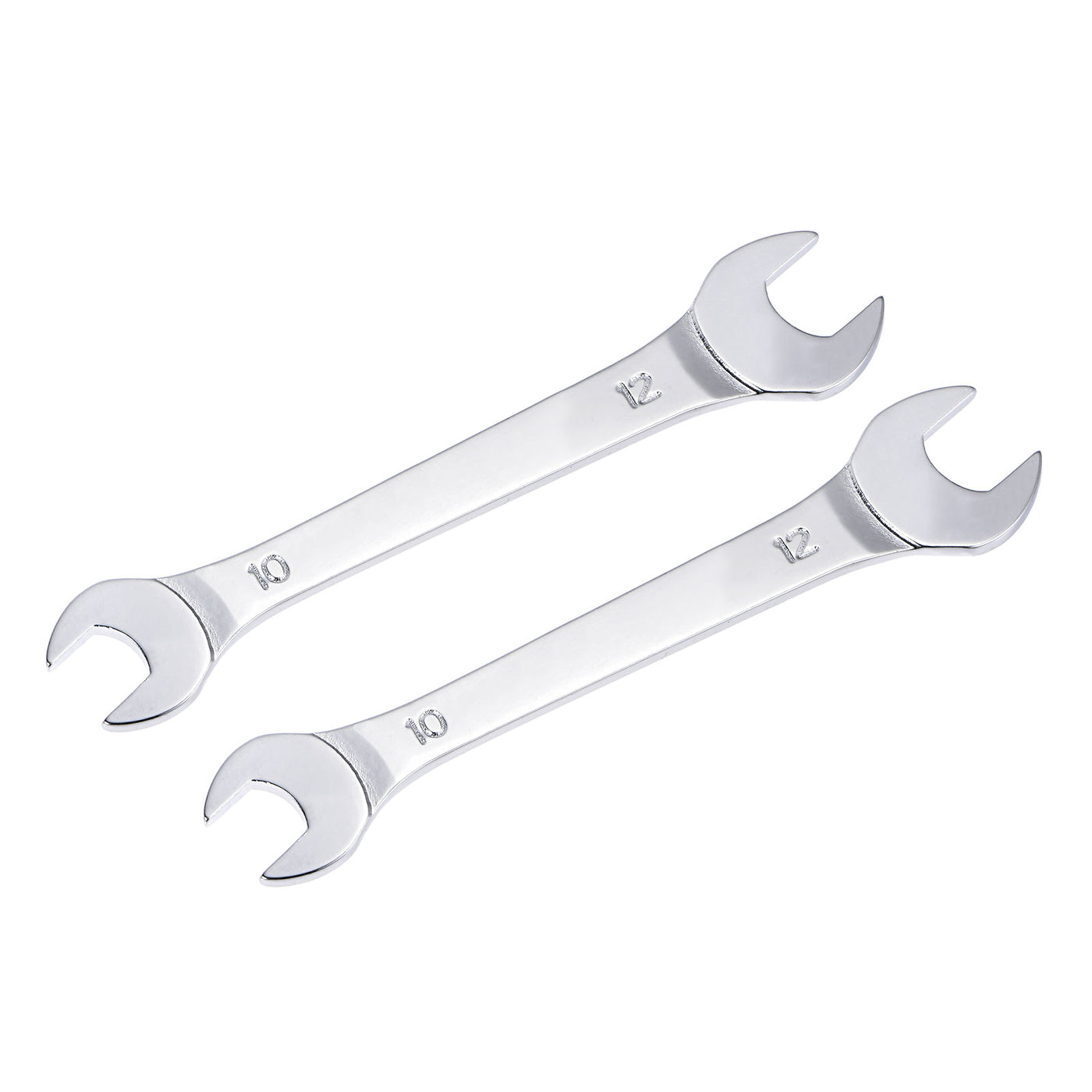 Harfington Thin Open End Wrench Metric Chrome Plated High Carbon Steel