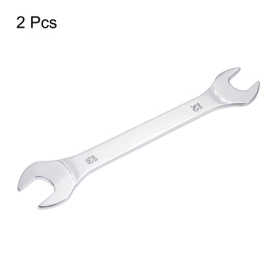 Harfington Thin Open End Wrench Metric Chrome Plated High Carbon Steel