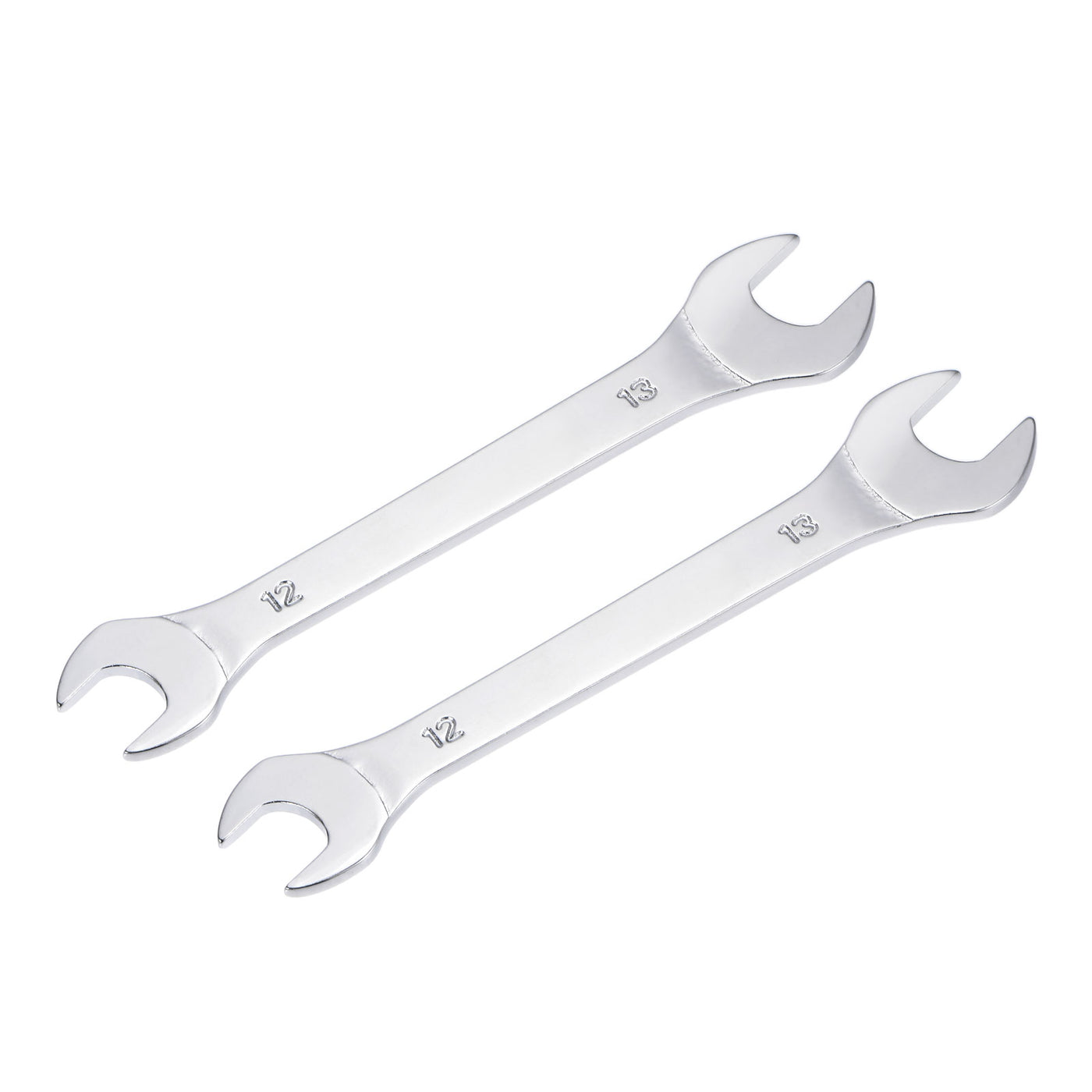 Harfington Thin Open End Wrench Metric Chrome Plated High Carbon Steel