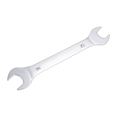 Harfington Thin Open End Wrench, Metric Chrome Plated High Carbon Steel