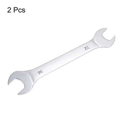 Harfington Thin Open End Wrench Metric Chrome Plated High Carbon Steel