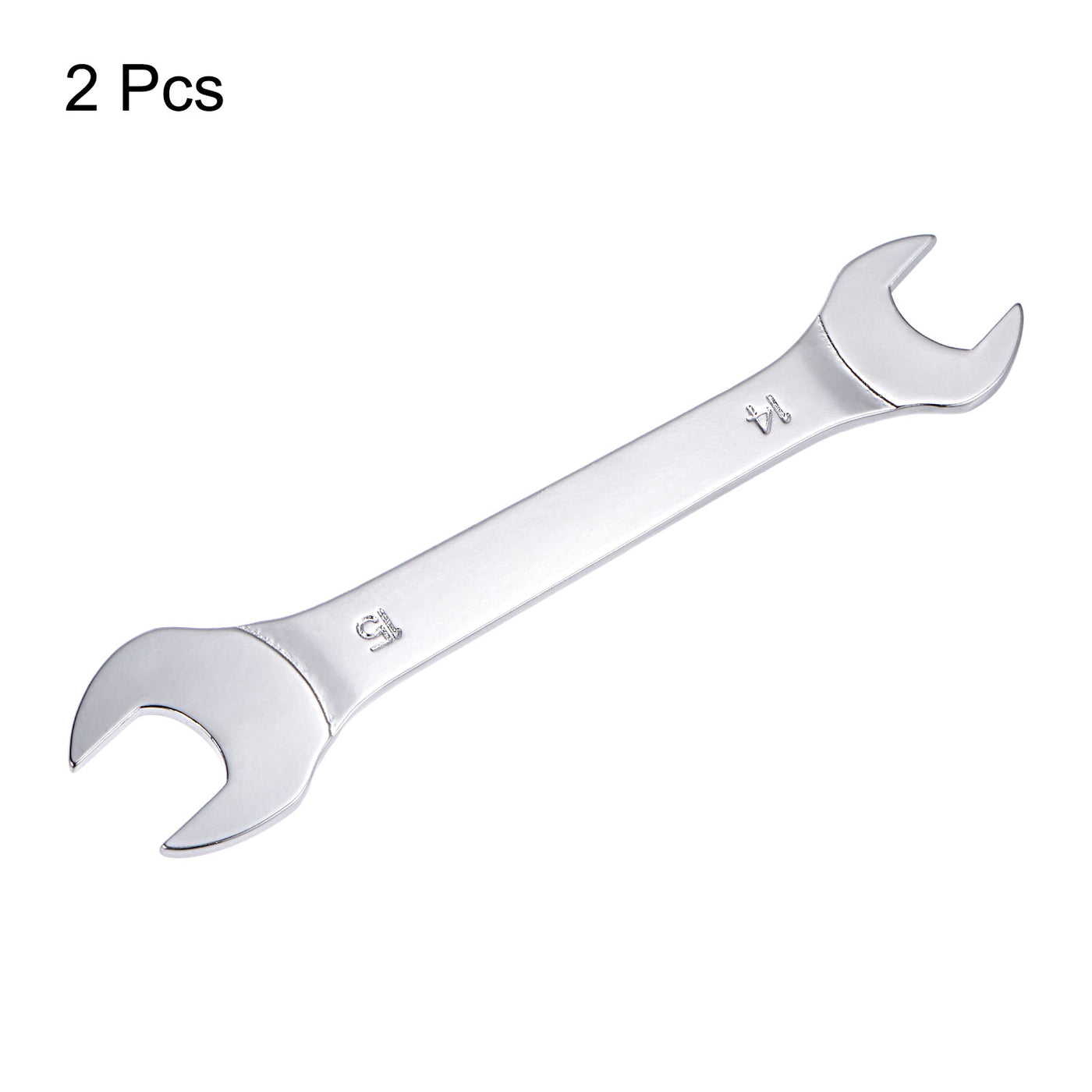 Harfington Thin Open End Wrench Metric Chrome Plated High Carbon Steel