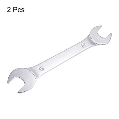 Harfington Thin Open End Wrench Metric Chrome Plated High Carbon Steel