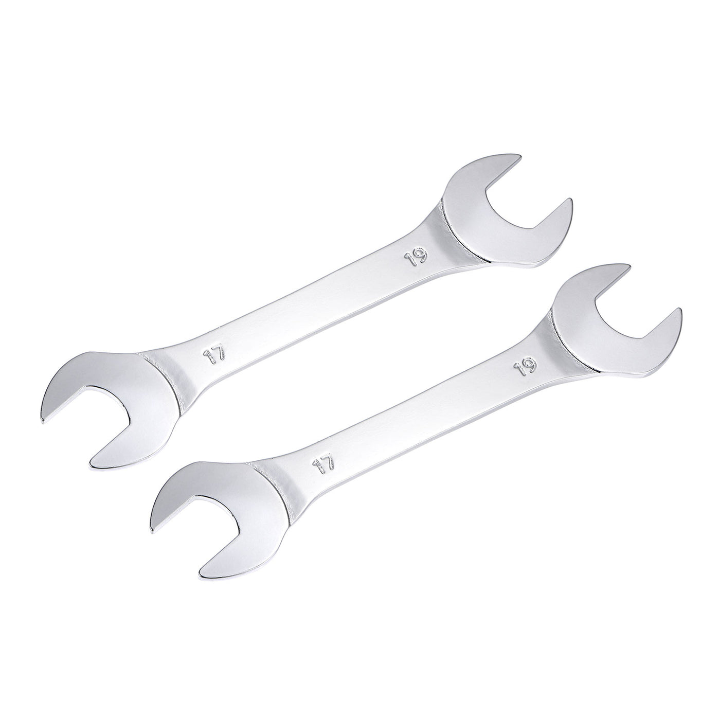 Harfington Thin Open End Wrench Metric Chrome Plated High Carbon Steel