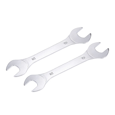 Harfington Thin Open End Wrench Metric Chrome Plated High Carbon Steel