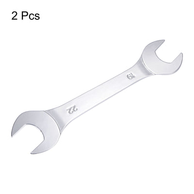 Harfington Thin Open End Wrench Metric Chrome Plated High Carbon Steel