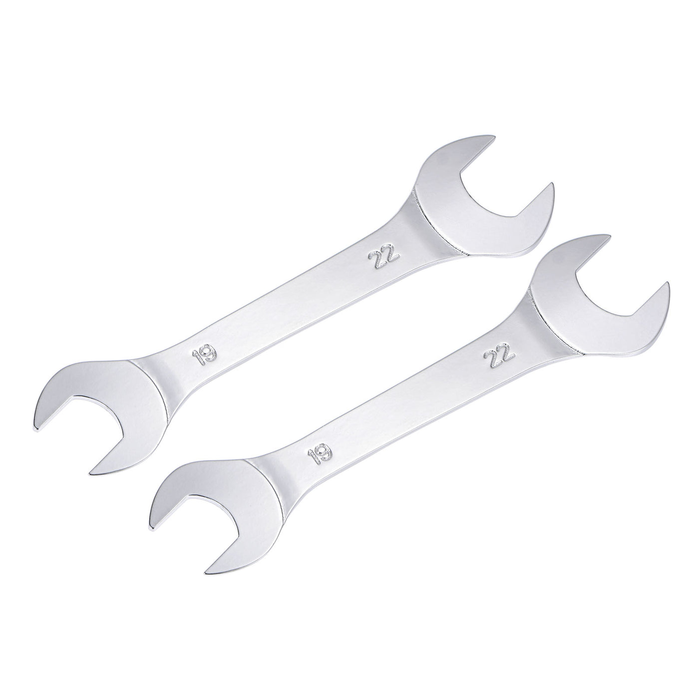 Harfington Thin Open End Wrench Metric Chrome Plated High Carbon Steel