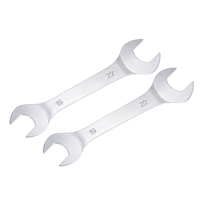 Harfington Thin Open End Wrench Metric Chrome Plated High Carbon Steel