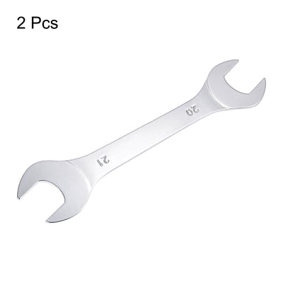 Harfington Thin Open End Wrench Metric Chrome Plated High Carbon Steel