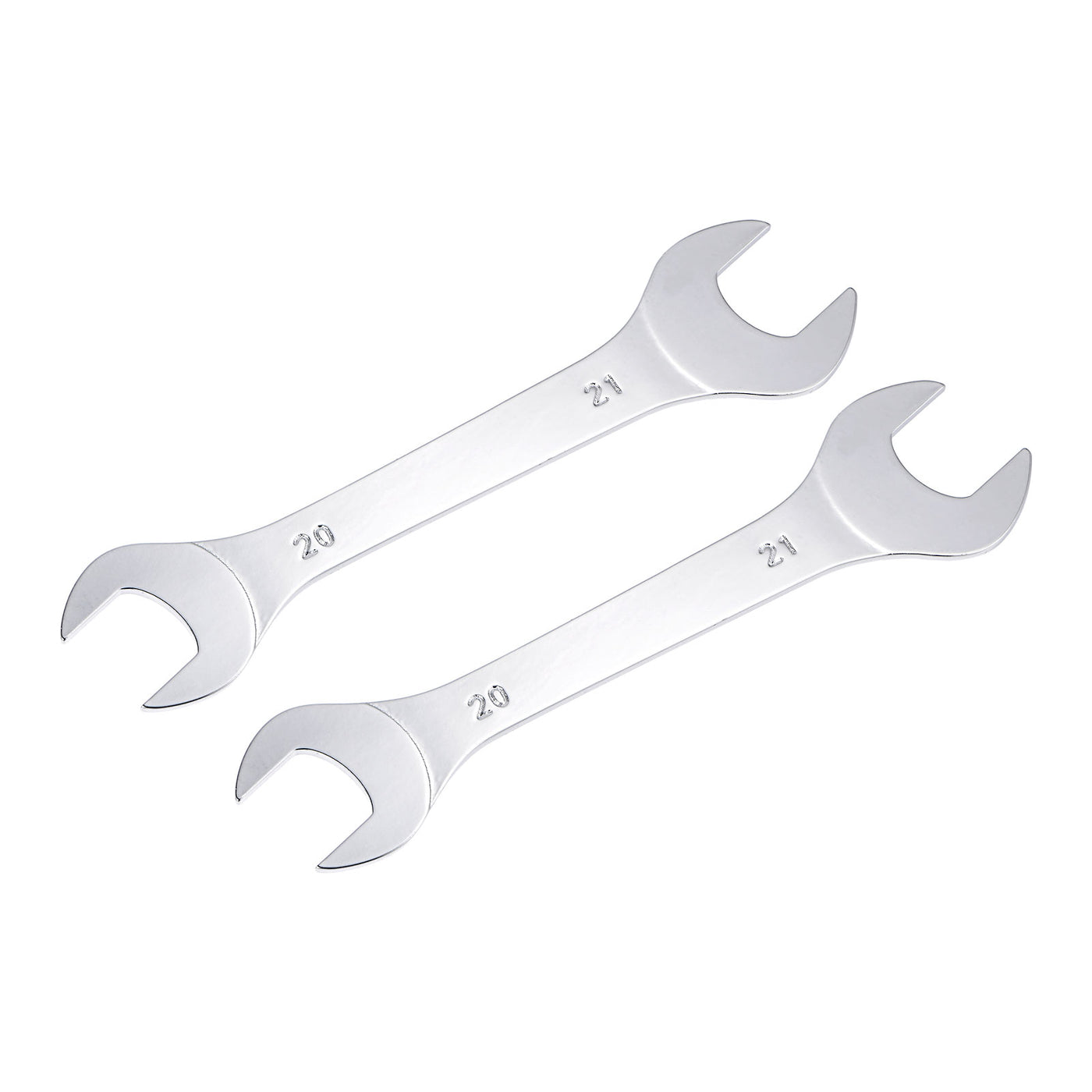 Harfington Thin Open End Wrench Metric Chrome Plated High Carbon Steel