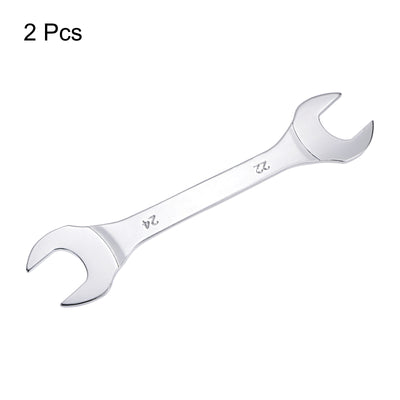 Harfington Thin Open End Wrench Metric Chrome Plated High Carbon Steel