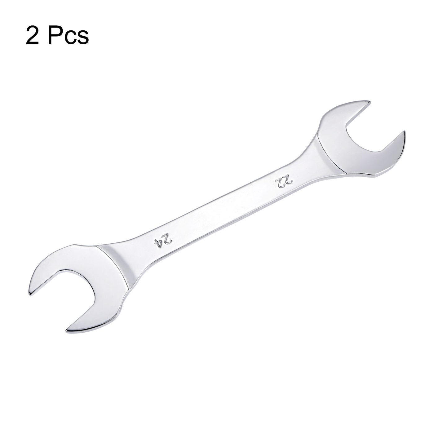 Harfington Thin Open End Wrench Metric Chrome Plated High Carbon Steel