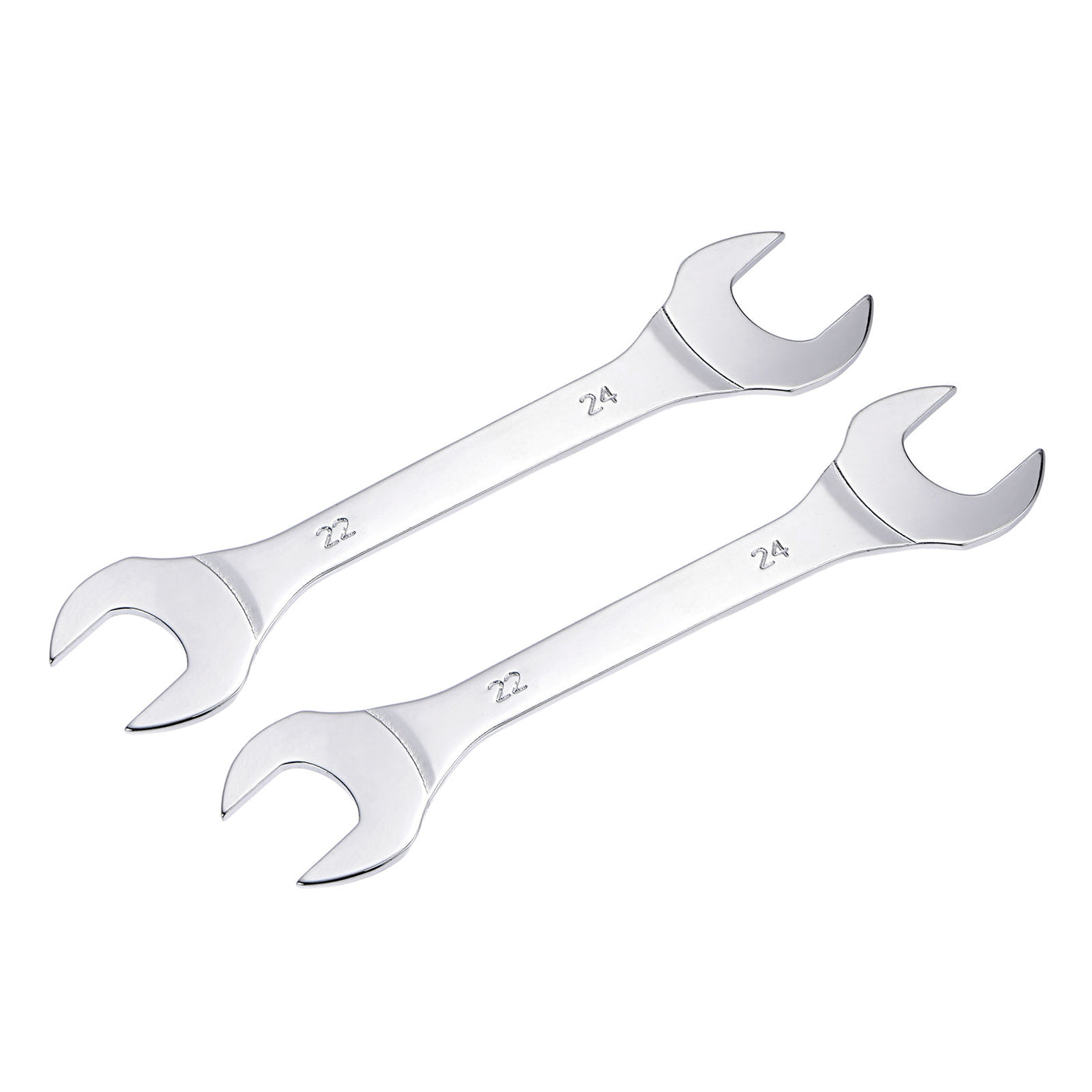 Harfington Thin Open End Wrench Metric Chrome Plated High Carbon Steel