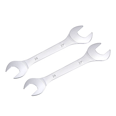 Harfington Thin Open End Wrench Metric Chrome Plated High Carbon Steel