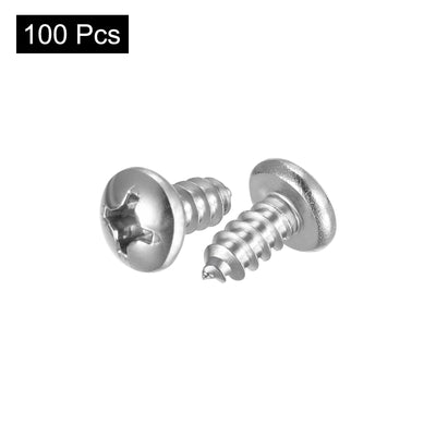 Harfington Screws Phillips Self Tapping Screw 304 Stainless Steel