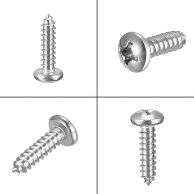Harfington Screws Phillips Self Tapping Screw 304 Stainless Steel