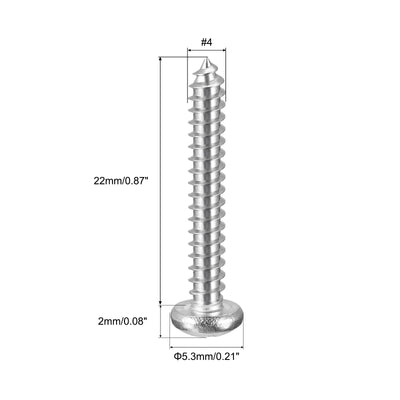 Harfington Screws Phillips Self Tapping Screw 304 Stainless Steel