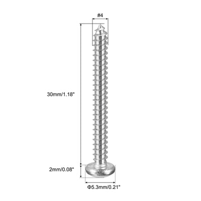 Harfington Screws Phillips Self Tapping Screw 304 Stainless Steel