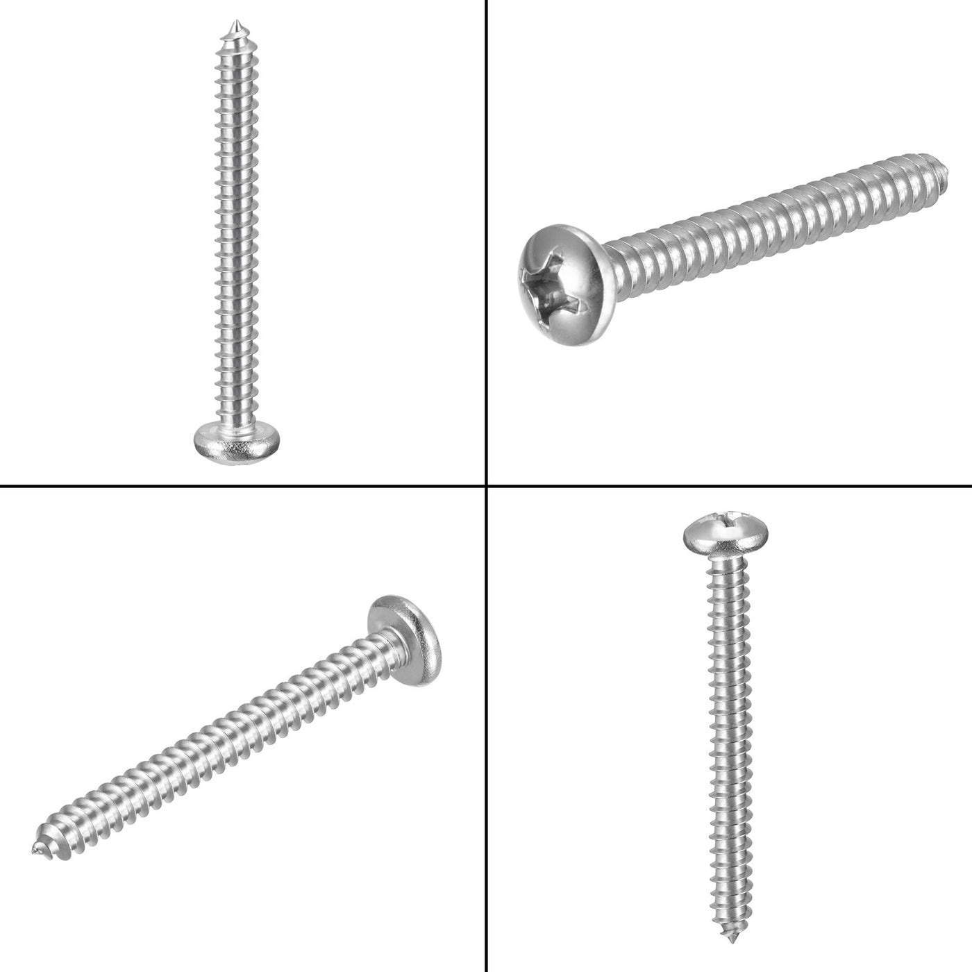 Harfington Screws Phillips Self Tapping Screw 304 Stainless Steel